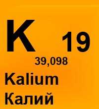 морфологический разбор слова калий
